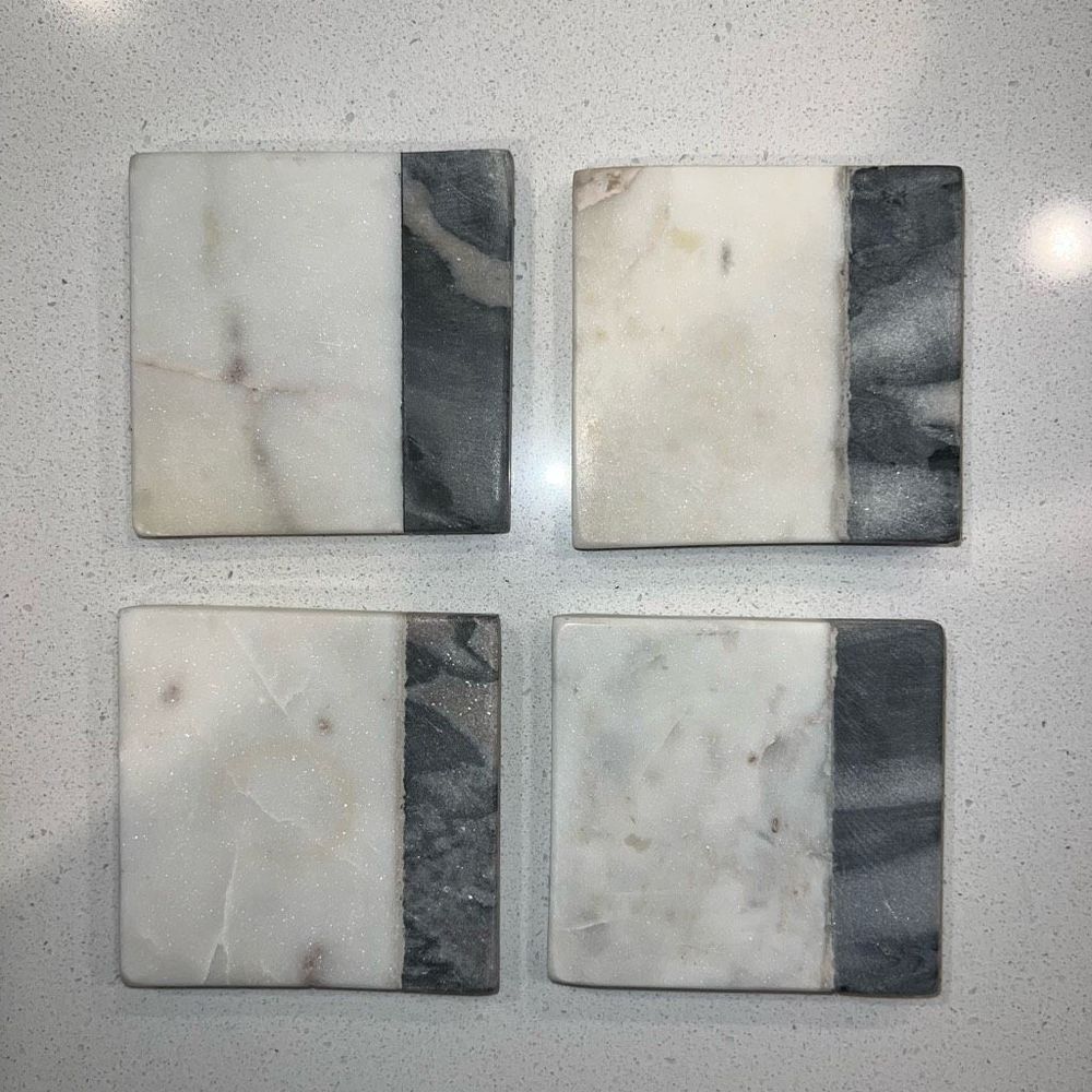 Marble coasters